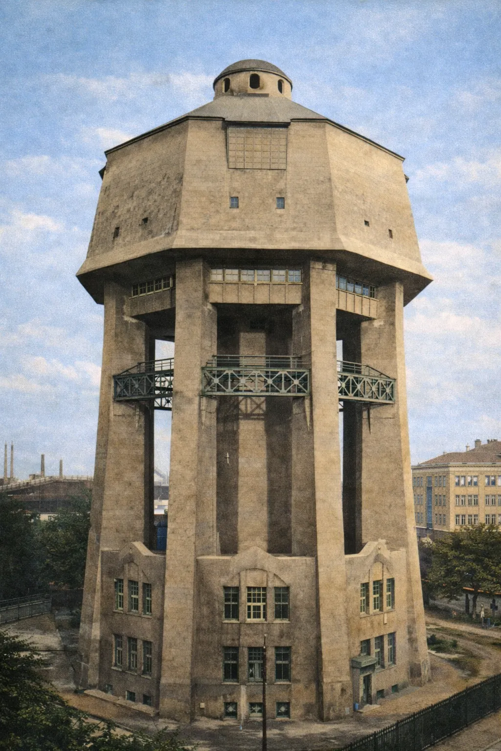 Wieża Ciśnień w Zabrzu - Stan historyczny