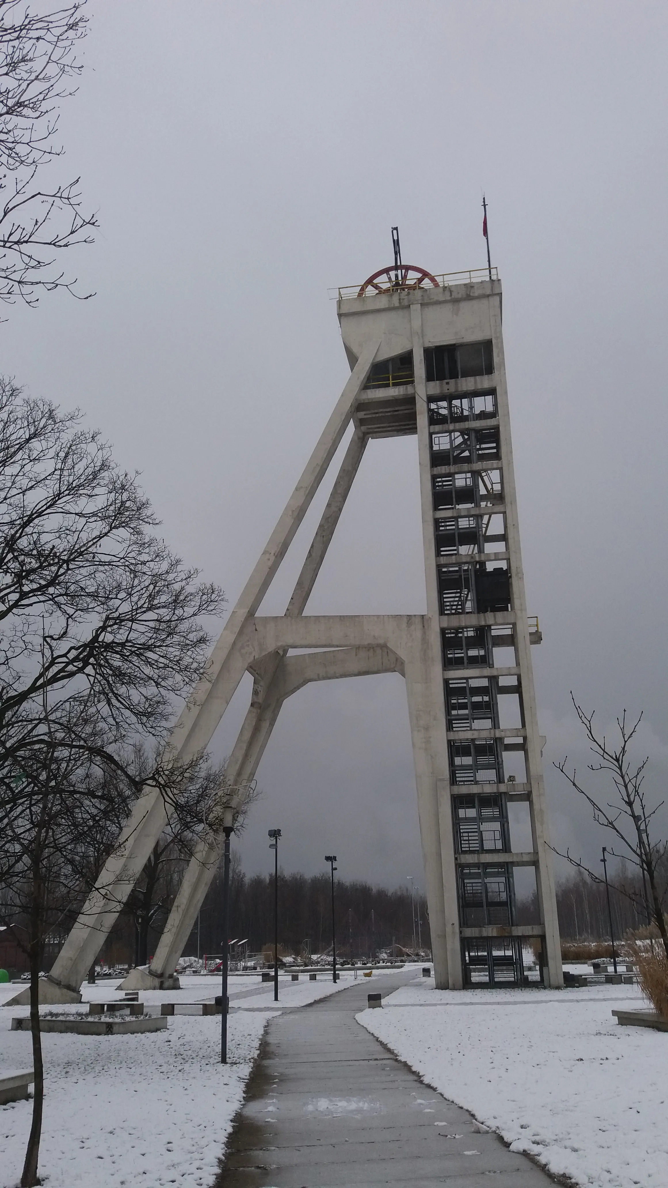 Wieża Szybu "Prezydent" w Chorzowie - Chorzów, Śląskie
